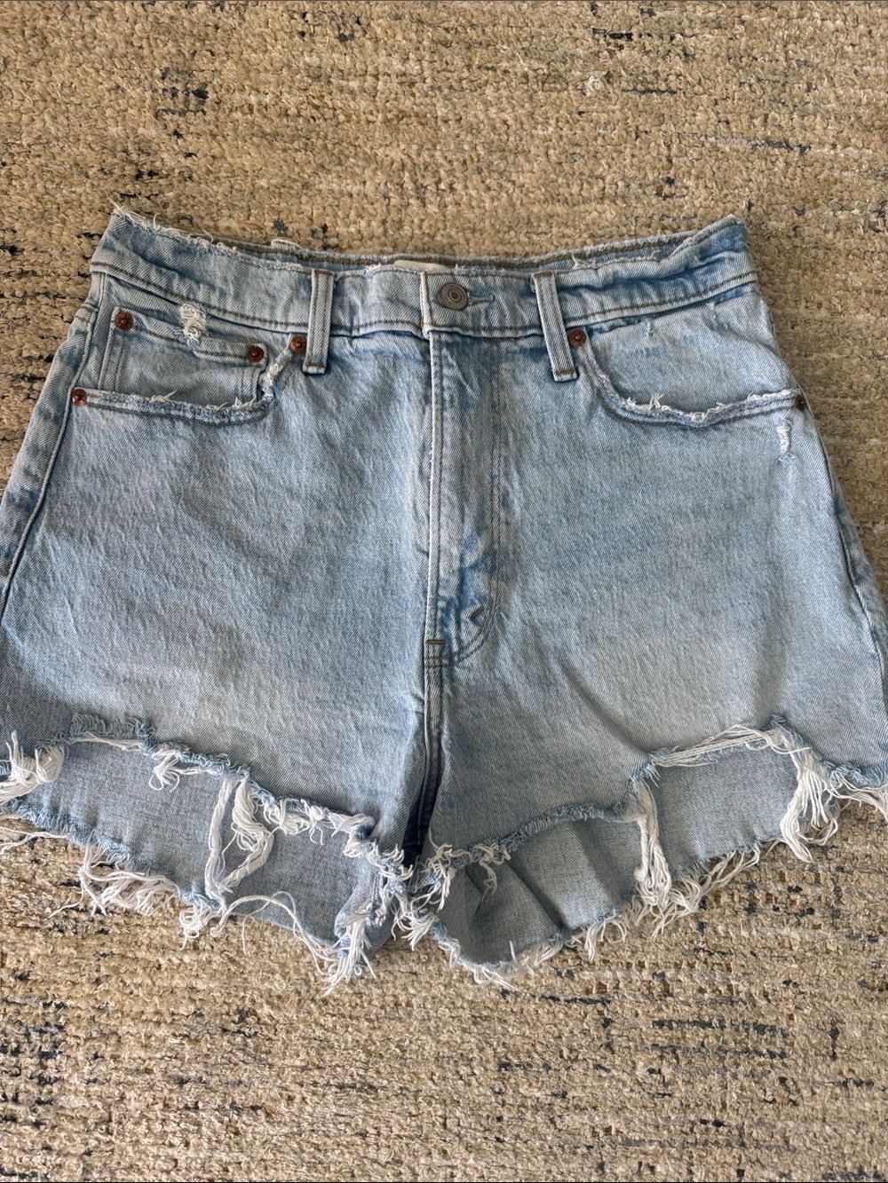 Abercrombie & Fitch Curve Love The Mom Short Women's Shorts size 30